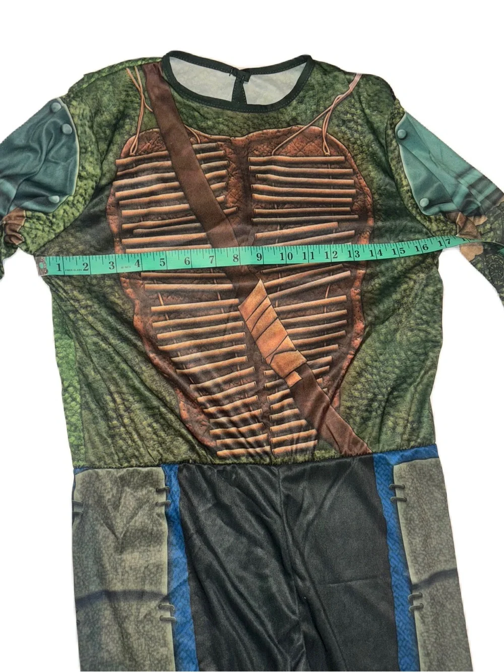 Teenage Mutant Ninja Turtle TMNT Leonardo Leo Kids Costume Bodysuit & Shell L